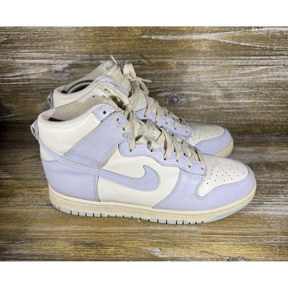 Nike Dunk High Athletic Basketball Shoe DD1869-102 Sail Grey Women's Size‎ 10 - Picture 1 of 7